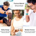 thumbnail image 5 of Paquete de 5 bandas compatibles con Apple Watch Band 38 mm, 40 mm, 41 mm, 42 mm, 44 mm, 45 mm, compatibles con Iwatch Series 7, 6, 5, 4, 3, 2, 1 Se, mujeres, hombres, rojo vino/gris/te, 5 of 5