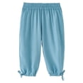 thumbnail image 3 of LYHaoo Lightweight Kids Long Pants For Boys And Girls Air Conditioning Sun Loose Fit Casual Trousers Boys Pants(Blue), 3 of 7