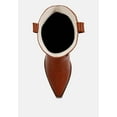 thumbnail image 4 of Fallon Faux Leather Patchwork Cowboy Boots, 4 of 9