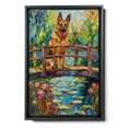 thumbnail image 2 of Hudo Dog Canvas Wall Art,Dog Wall Art print, Colorful German Shepherd Dog Decor for Kids Nursery Bedroom Living Room Office Home Unframed 8x12 inches, 2 of 5