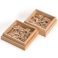 thumbnail image 6 of Folding Wooden Shogi Japanese Chess Game Set - 12.5 Inches, 6 of 8
