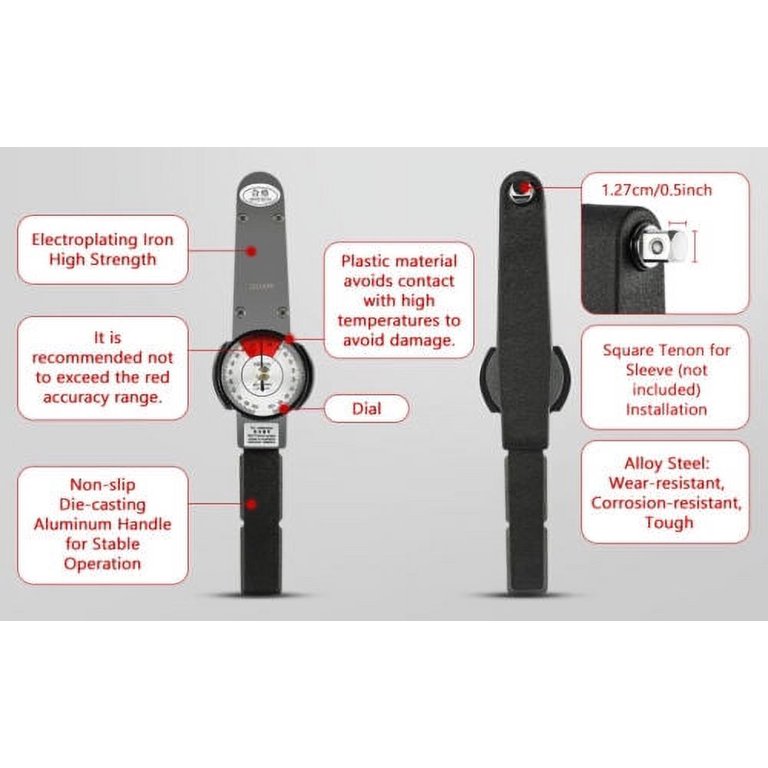 Professional Torque Meter Professional 0.2-1N.M Dial Torque Wrench - CW ...