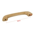 thumbnail image 2 of Unique Bargains Cupboard Door Drawer Hardware Wood Pull Handles Beige M4 Thread Hole 10 Pcs, 2 of 4