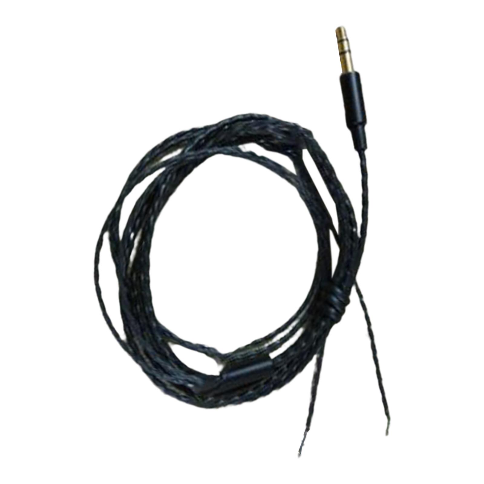 5 Pieces 1..5mm DIY Earphone Audio Cable Headphone Replacement 4 Pole