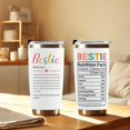 thumbnail image 5 of Bestie Gifts for Women Best Friend Tumbler - Best Friend Birthday Gifts for Besties, Friendships Gift for Women Female, Tumbler Travel Coffee Cup, 20 oz, 5 of 6