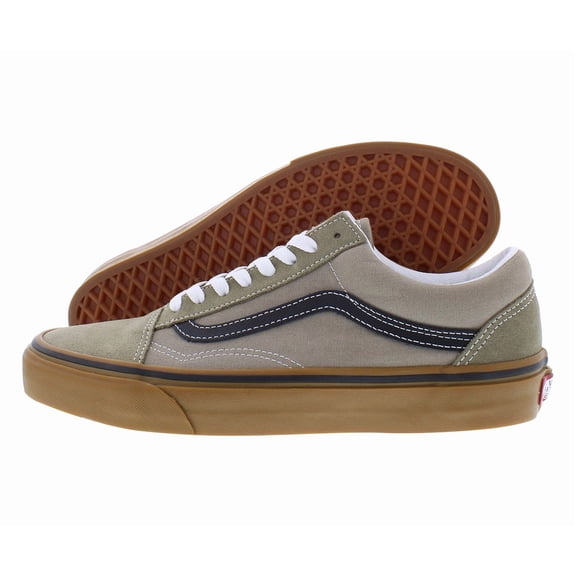 Vans Old Skool Unisex Shoes Size 7.5, Color: Timber Wolf/Black