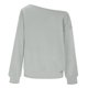 thumbnail image 4 of HongQid Womens Off Shoulder Sweatshirt Drop Shoulder Oversized Long Sleeve Pullover Top, 4 of 8