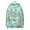 Abstract Floral, variant on Floral Paisley Mandala Backpack for Women, Abstract Ethnic Artistic School Daypack with Spiritual Boho Harmony Pattern