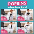 thumbnail image 2 of Bolsas de basura POPBINS Small Basura de 4 galones, paquete de 3, transparentes, 2 of 9