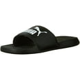 thumbnail image 1 of Puma 360265-10: Men's Popcat Slide Sandal Black (7 D(M) US), 1 of 8