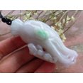 thumbnail image 2 of Certified Hand Carved Lavender Natural Myanmar Burma A Jade jadeite Dragon Pi Xiu Ginseng Pendant Necklace, 2 of 9
