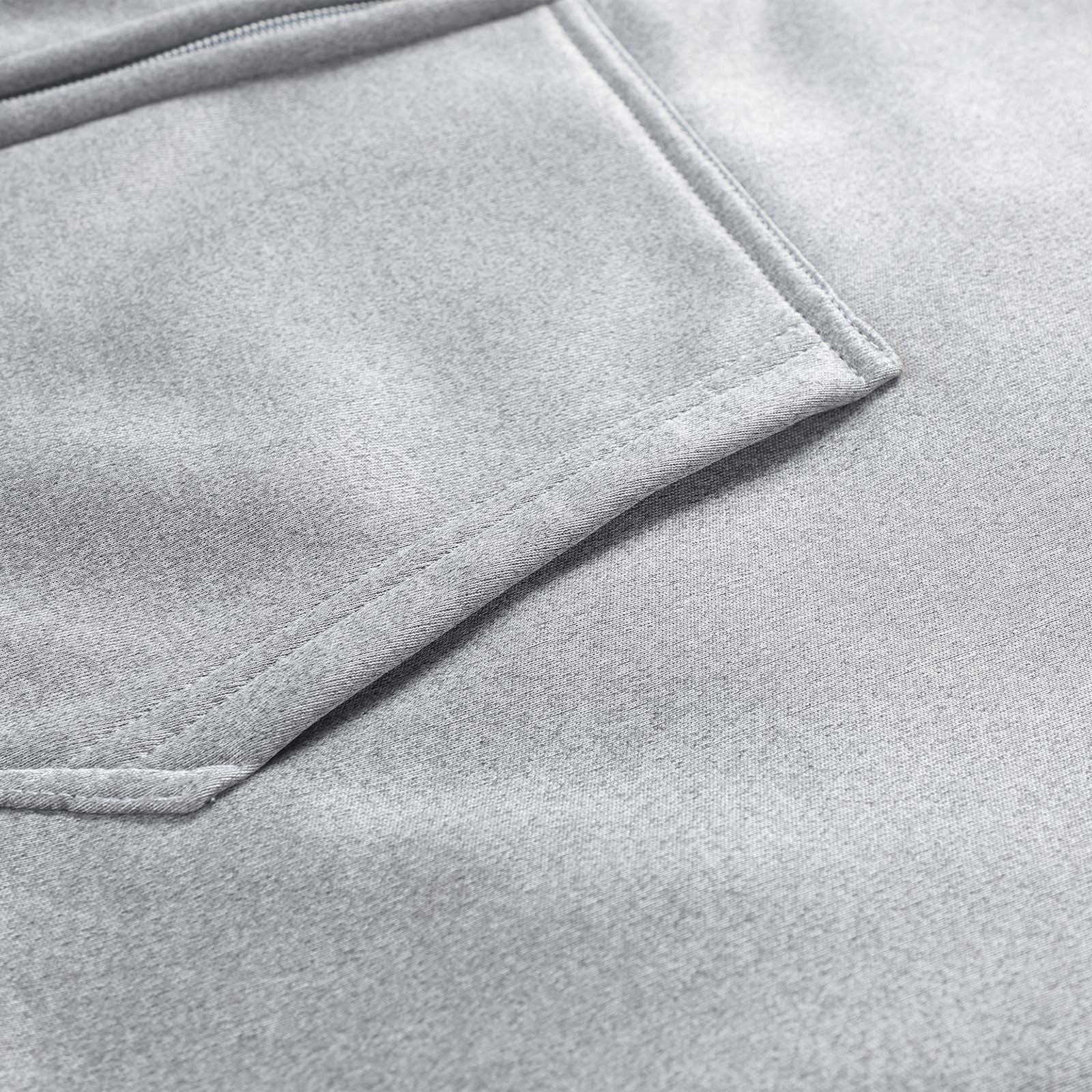 Xdegoge Men's Hoodie Long Sleeve Hooded Sweatshirt 7 Heating Zones Heated Sweatshirts for Men Pullover Hoodies Warm Winter Thermal Coats with Pockets