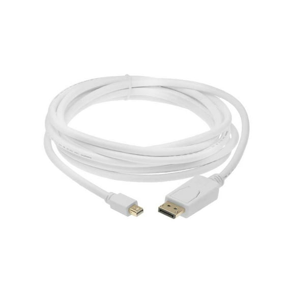 SF Cable Mini DisplayPort Male to DisplayPort Male Cable, 6 feet