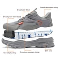 thumbnail image 3 of Safety Shoes Mens Steel Toe Cap Work Shoes Womens Lightweight Breathable Safety Trainer Non Slip Work Shoes, 3 of 8