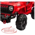 thumbnail image 4 of Camioneta Eléctrica Jeep Dodo Kids Bx1988 Montable Mecedor Rojo, 4 of 5