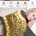 thumbnail image 3 of Orinice Feminism Warm Lightweight Blanket Soft Fleece Blankets for All Seasons - Cow Gifts Blanket Exquisite Gifts 50x60in, 3 of 6