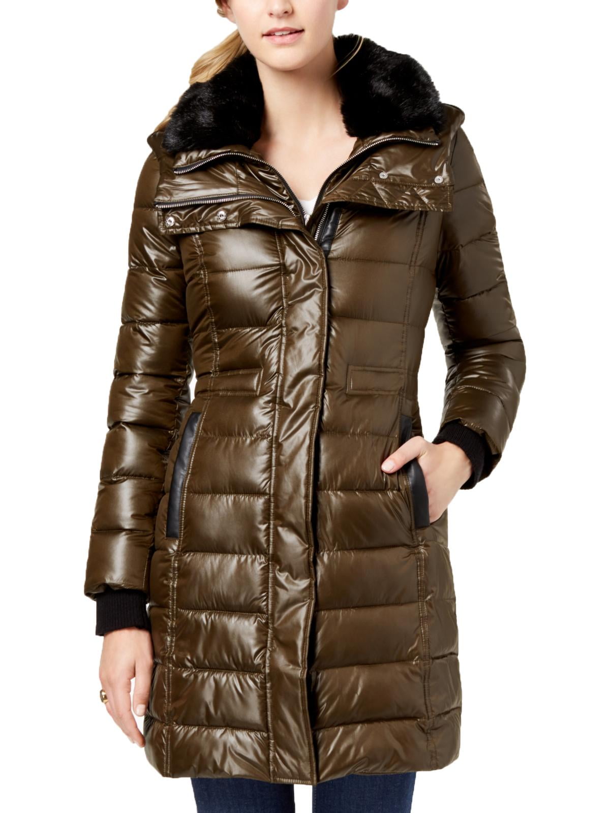 french connection faux fur coat