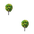 thumbnail image 3 of Monstrate Figuras de modelo de paisaje estático, adorno, planta de simulación Artificial, accesorios de paisaje, árboles en miniatura en forma de bola Type4 NO4, 3 of 6