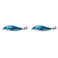 thumbnail image 1 of Cebo Calamar 55 Mm 5.5 G UV Jig Artificial Mar Señol () Azul, 1 of 4