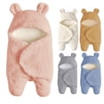 thumbnail image 1 of Manta para bebé Nunibum Plush Lindo Bear Pink, 1 of 7