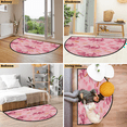 thumbnail image 6 of CURLYOOT Bow Half Round Door Mat, Indoor Outdoor Entrance Rug, Cute Bowknot Flower Semi Circular Area Rug, Non Slip Washable Absorbent Doormat, Laundry Room Rug 40'' x 63'', 6 of 6