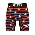 thumbnail image 4 of Men's Rock Em Socks  Navy Denver Broncos Two-Pack Mascot Slogan Boxer Briefs, 4 of 5