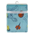 thumbnail image 5 of Disney Toy Story Aqua, Lime and Orange Buzz Lightyear Baby Blanket, 5 of 7