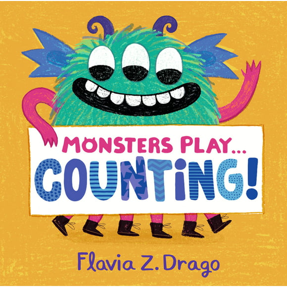 Monsters Play: Monsters Play... Counting! (Board book)