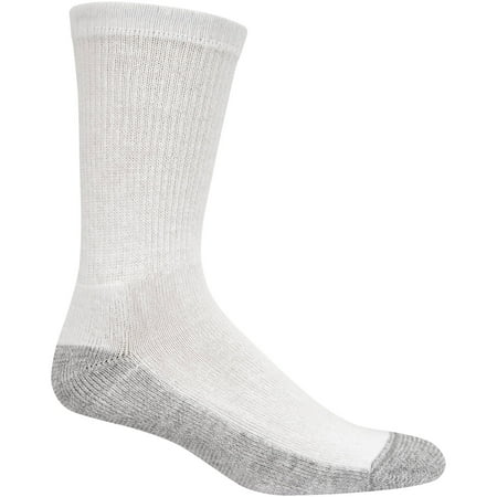 Fruit of the Loom Men's Premium Athletic Crew Socks 6-Pack