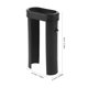 thumbnail image 2 of DEEPCRAFF Revestimiento Tubular Elíptico Negro En Plástico Para Componentes De De Ejercicio Portátil, 2 of 8