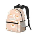 thumbnail image 2 of Fotbe Geese and Flower Lightweight Casual Laptop Backpack for Men and Women, Daily use Waterproof backpack, Backpack for College, 2 of 8