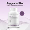 thumbnail image 5 of Theralogix Solo Multivitamin & Multimineral Supplement Without Iron - 90-Day Supply - Iron-Free Multivitamin - Support for Women & Men - Vitamin D3, Vitamin C & B Vitamins - NSF Certified - 90 Tablet, 5 of 6