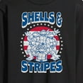 thumbnail image 3 of Teenage Mutant Ninja Turtles - Shells And Stripes - Men's Long Sleeve Tee, 3 of 5