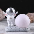 Creative Astronaut Light Up Small Ornaments Resin Gift Children's Room
