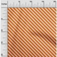thumbnail image 1 of oneOone Cotton Cambric White Fabric Stripes Craft Projects Decor Fabric Printed By The Yard 42 Inch Wide, 1 of 4