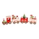 thumbnail image 2 of Adorno de tren de madera de Navidad, decoración navideña, decoración de mesa de tren, regalo, conjunto de decoración para fiesta, hogar, tienda, 2 of 9