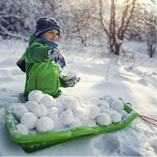 Perfect Life Ideas Indoor Snowball Fight Set - Snow Balls for Fights Indoor  - Snowball Slingshot for Kids with 3 Plush Snowballs - Indoor Snowballs