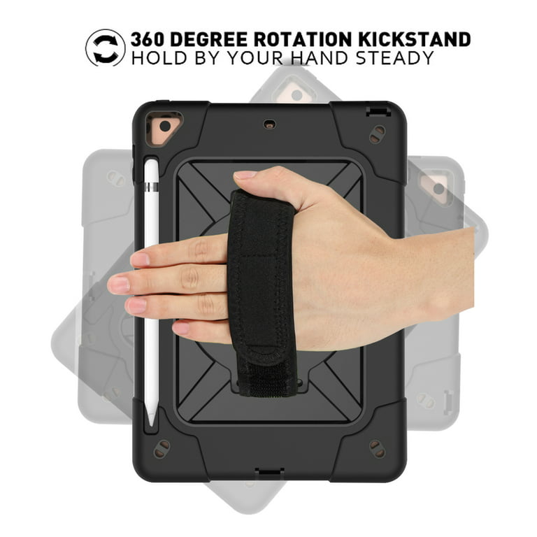 ZoneFoker for iPad 9th Generation Case, iPad 8th 7th Generation Case, iPad  10.2 Inch 2021/2020/2019 Case, Heavy Duty Rugged Shockproof Protective