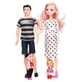 thumbnail image 4 of Juego de muñecas para papá, mamá embarazada, juego de muñecas familiares, encantador juego de muñecas para papá, mamá, familia, muñeca para papá, mamá embarazada, características líderes en la clase, 4 of 8