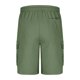 thumbnail image 5 of Pantalones Cortos de Carga de Cintura Elástica para Hombres Casual Sólido Longitud de Rodilla Bolsillo de Carga Pantalones Rectos, Mezcla de Algodón, 5 of 7