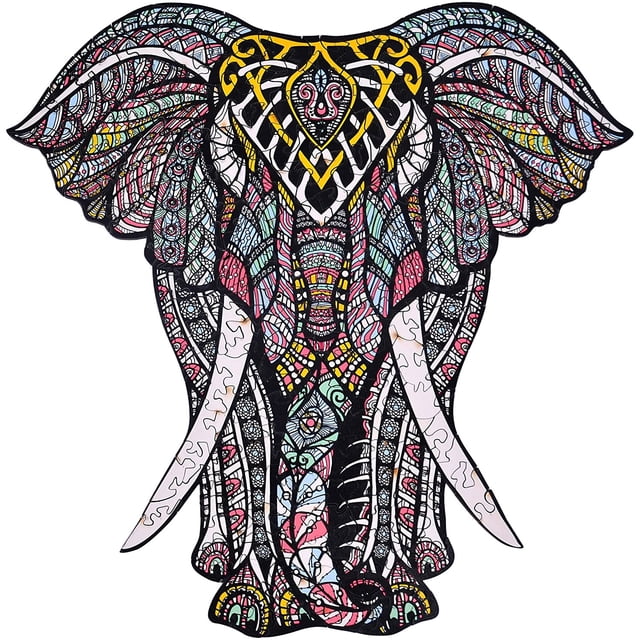 Rompecabezas HARTMAZE HM-06 Elefante Decorativo 171 Piezas