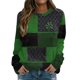 thumbnail image 1 of Sudadera LVOFTJU con estampado gráfico verde del Día de San Patricio para mujer, 1 of 5