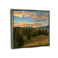 thumbnail image 3 of Stupell Montana Sunset Forest Clearing Landscape Photography Gray Floater Framed Art Print Wall Art, 3 of 6