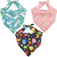 thumbnail image 1 of Lamphyface Paquete de 3 pañuelos triangulares para perro de Pascua, accesorios para bufanda, 1 of 1