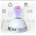 thumbnail image 5 of Ceiling Projector Alarm Clock,with Ambient Light,Simple and Practical,Starlight LED(Excluding Batteries), 5 of 5
