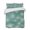 LightSeaGreen Yellow, variant on Quilts Twin Size, Teal Green Dandelion Soft Comforter Bedding Set for Bed, Pastoral Botanical Blossom Lightweight Quilted Bedspread with Pillow Cover(2 Pieces) for All Season, 68x86 Inch