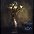 thumbnail image 2 of Kazamil, Farid 12x12 Black Ornate Wood Framed with Double Matting Museum Art Print Titled - Through The Window, 2 of 4