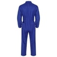 thumbnail image 4 of Alvivi Men's Dustproof Coveralls Long Sleeve WorkWear Suit Mechanic Work Jumpsuit Royal Blue M, 4 of 7
