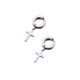 thumbnail image 1 of Ear Cuff Clip On Earrings Without Piercing Unisex Earring Cuff No Pierced No Hole Earings Fashion Jewelry (Steel Color Cross), 1 of 3