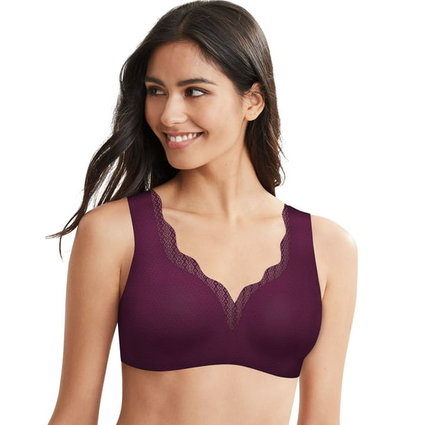 Hanes Womens Ultimate UltraLight Comfort Support Strap Wireless Bra